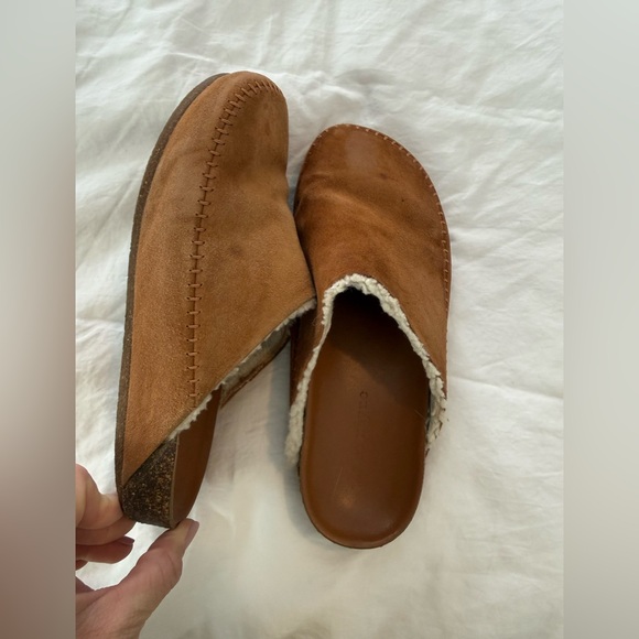 Jenni Kayne Suede Clogs, Fair, 0195 - Picture 15 of 16